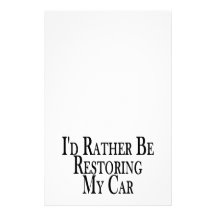 Rather Restore Car Stationery