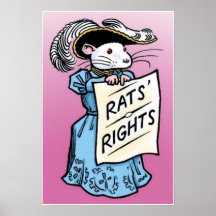 Rats Rights Print