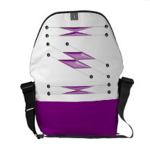 Raute lila commuter bag
