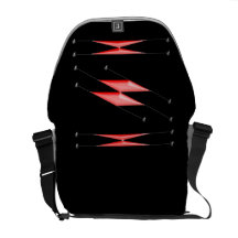 Raute rot messenger bag