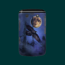 Raven and Moon Fantasy Blackberry Case casemate cases