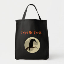 Raven Halloween Treat Bag