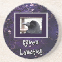 Raven Lunatic Coasters