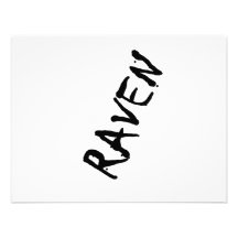 Raven Personalized Invitation