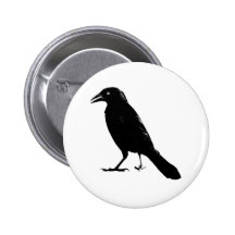 Raven Pinback Buttons