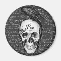 Raven Poe Magnet