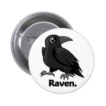 Raven Raven. Pin