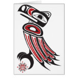 Raven steals the sun greeting cards
