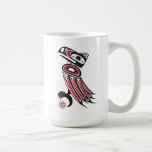 Raven steals the sun mugs