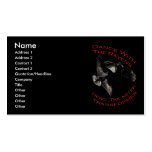 Raven the Transformer Business Card