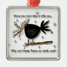 RavenBlessings Christmas Ornaments