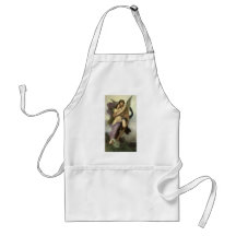 Ravishment by Bouguereau, Vintage Victorian Art Apron