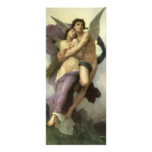 Ravishment by Bouguereau, Vintage Victorian Art Personalized Invites