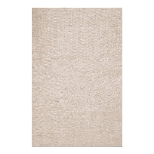 Raw Linen Stationery