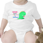 Rawr Means I love you in DINOSAUR baby creeper