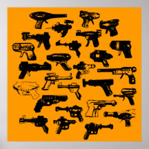 Rayguns Print