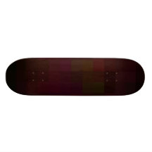 Re-Created Coloured Squares Custom Skate Board