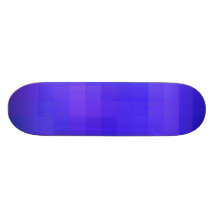 Re-Created Coloured Squares Skateboard
