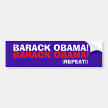 Re-elect Barack Obama Bumper Stickers