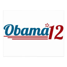 Re-Elect Obama '12 Postcard
