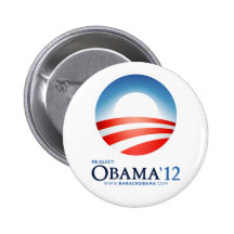 Re-Elect Obama 2012 Buttons
