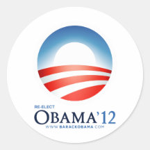 Re-Elect Obama 2012 Stickers