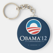 Re-Elect President Barack Obama 2012 Keychain