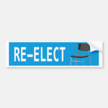 Re-elect the Chair 2012 Bumper Sticker