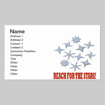 Reach For The Stars business cards