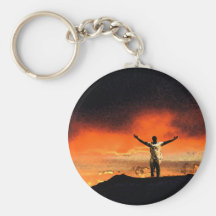 Reach for the Top of Your Mountain Keychain