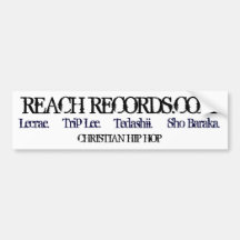 Reach Records.com Bumper Stickers