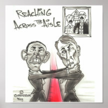 Reaching Across the Aisle Print