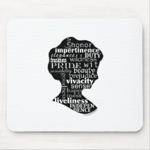Read Jane Austen Cameo Mousepad