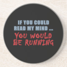 Read My Mind Beverage Coaster