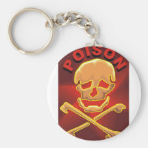 Read Skull Poison Key Chain