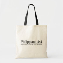 Read the Bible Philippians 4:4 Bags