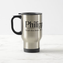 Read the Bible Philippians 4:4 Mug
