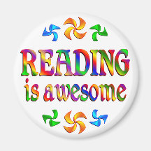 Reading is Awesome Magnet