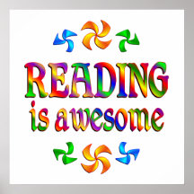 Reading is Awesome Posters