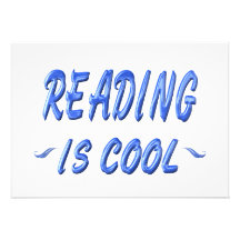 READING IS COOL CUSTOM ANNOUNCEMENT