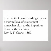 Reading is evil. print