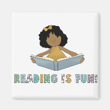 Reading Is Fun! Magnets