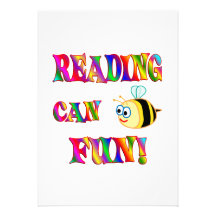 Reading is Fun Personalised Invitations