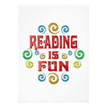Reading is FUN Personalized Announcement