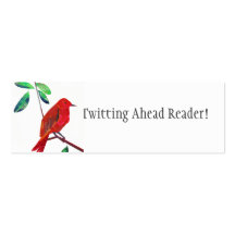 Reading Reward Minicard Business Card Template