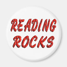 Reading ROCKS Magnet