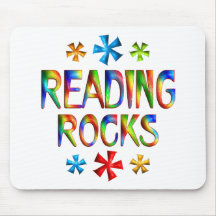 READING ROCKS MOUSEPAD