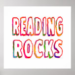 Reading Rocks Poster