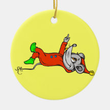 Ready For Bed Mouse Christmas Tree Ornament