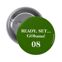 READY, SET...GObama!, 08 - Customised Pinback Buttons